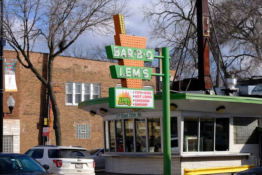 Lems Bar-B-Q | restaurant | 311 E 75th St, Chicago, IL 60619, USA | 7739942428 OR +1 773-994-2428