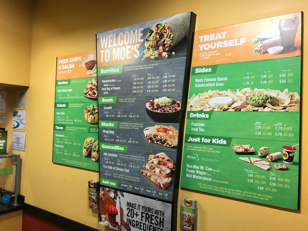 Moes Southwest Grill | restaurant | PHIPPS PLAZA, 3500 Peachtree Rd, Atlanta, GA 30326, USA | 4042372370 OR +1 404-237-2370