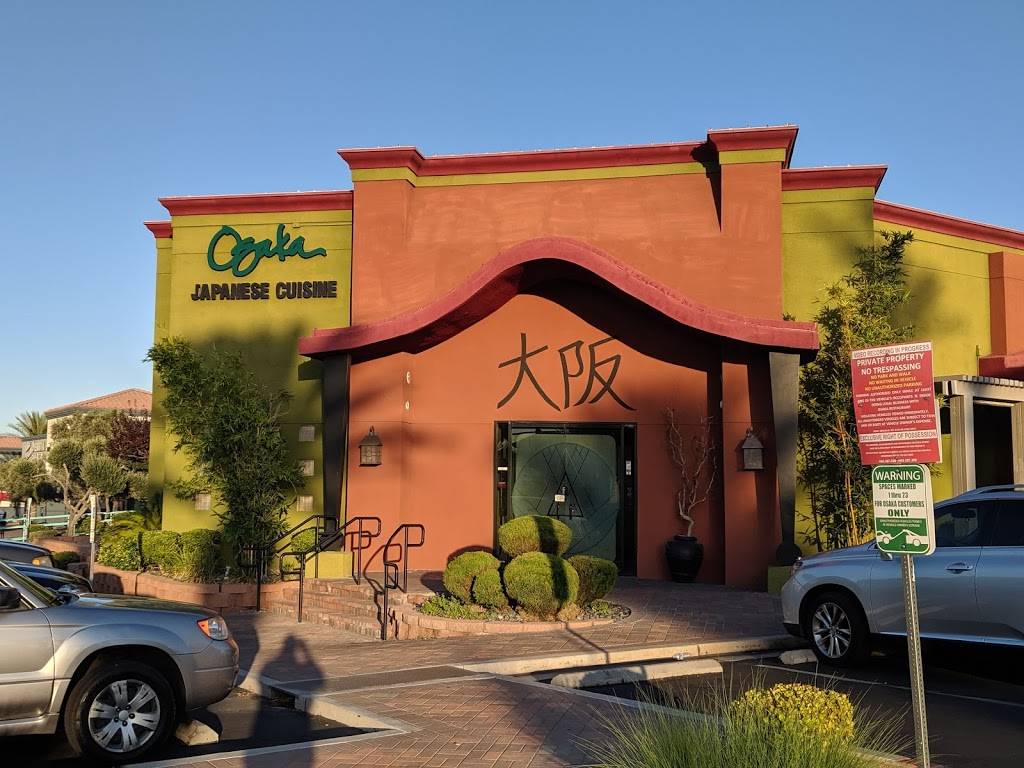 Osaka Japanese Cuisine | restaurant | 7511 W Lake Mead Blvd, Las Vegas, NV 89128, USA | 7028699494 OR +1 702-869-9494