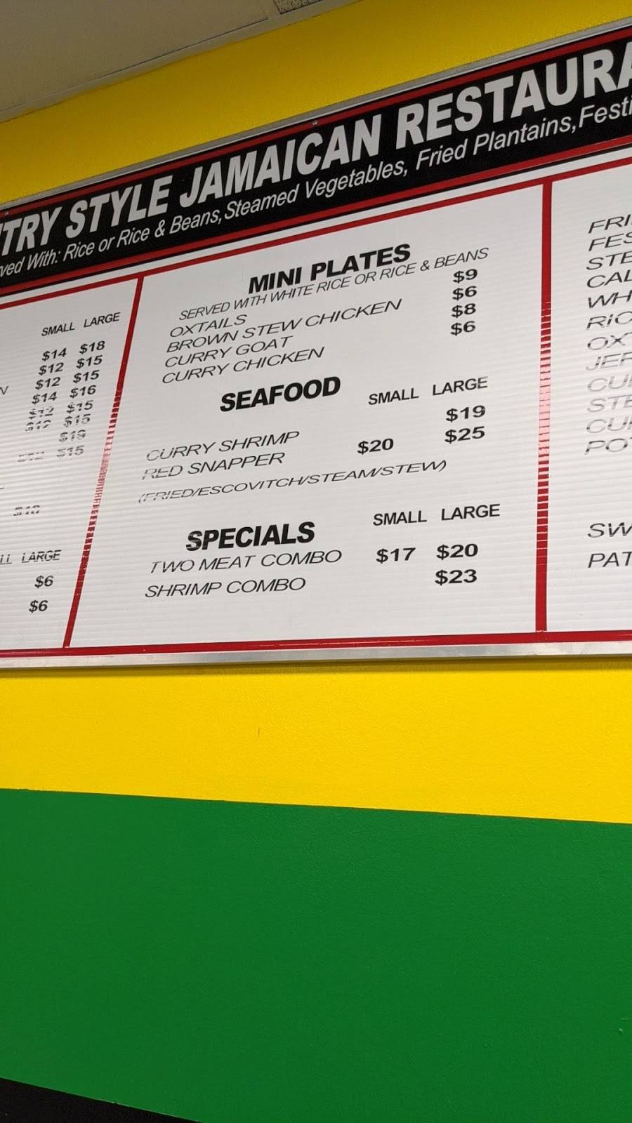 Country Style Jamaican Restaurant | restaurant | 630 N La Brea Ave #111, Inglewood, CA 90302, USA | 4242276915 OR +1 424-227-6915