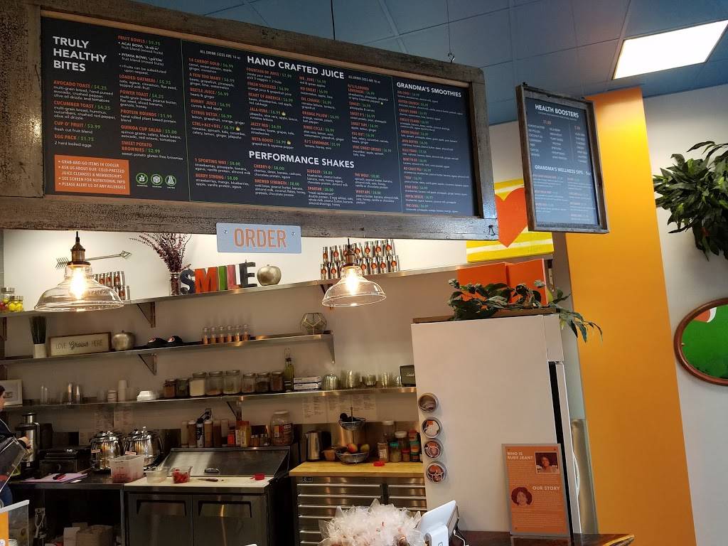 Ruby Jeans Juicery | restaurant | 1111 Main St Suite 165, Kansas City, MO 64106, USA | 8168004929 OR +1 816-800-4929