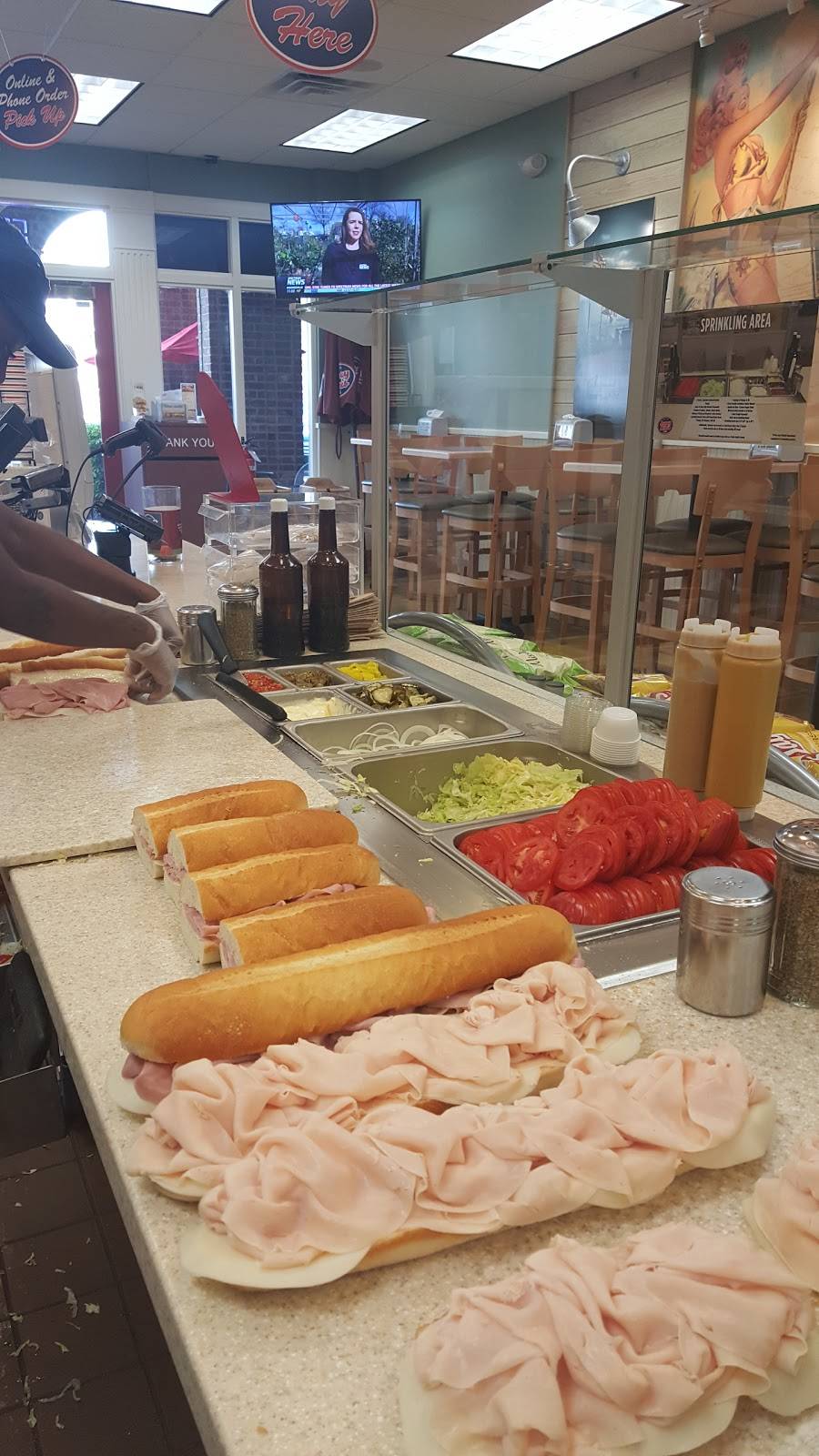 Jersey Mikes Subs | restaurant | 4724 Sharon Corners Shops, Suite I, Charlotte, NC 28210, USA | 9804982125 OR +1 980-498-2125
