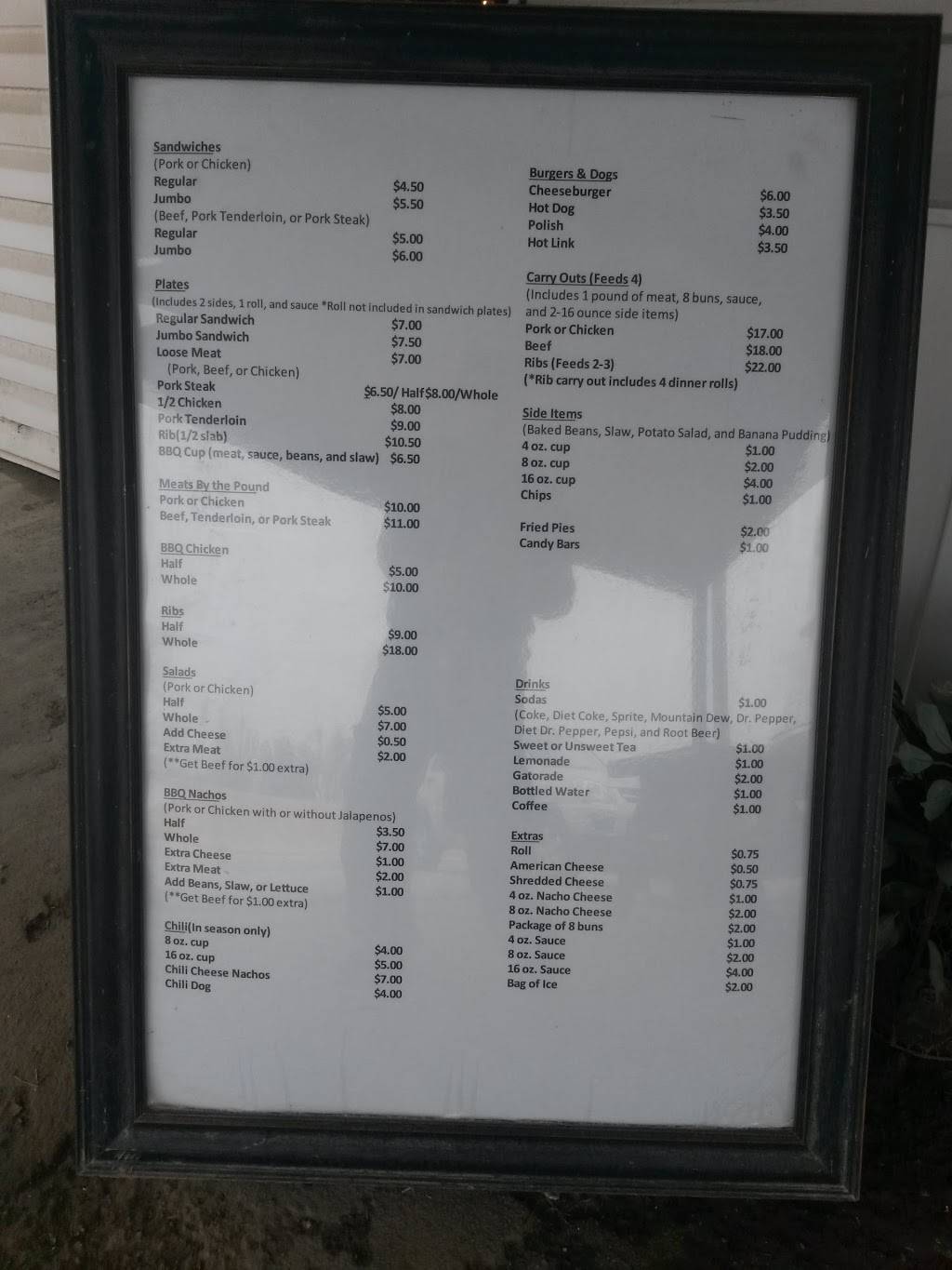 J & N Barbeque | restaurant | 3503 Dan Ave, Bono, AR 72416, USA | 8709729724 OR +1 870-972-9724