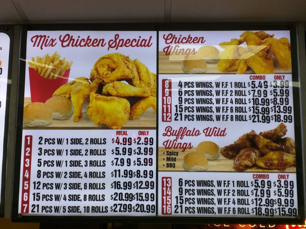 Crown Fried Chicken | restaurant | 5824 Rising Sun Ave, Philadelphia, PA 19120, USA | 2153421800 OR +1 215-342-1800