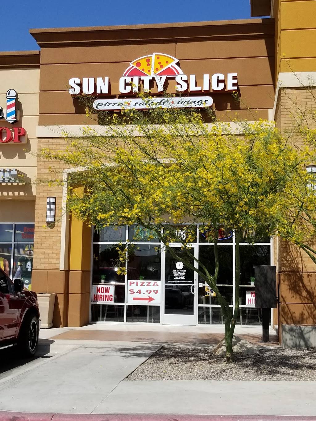 Sun City Slice Pizza (Eastside) | meal delivery | 1505 George Dieter Dr #106, El Paso, TX 79936, USA | 9153135797 OR +1 915-313-5797