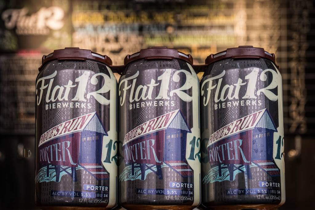 Flat12 Bierwerks | restaurant | 414 Dorman St, Indianapolis, IN 46202, USA | 3174265851 OR +1 317-426-5851