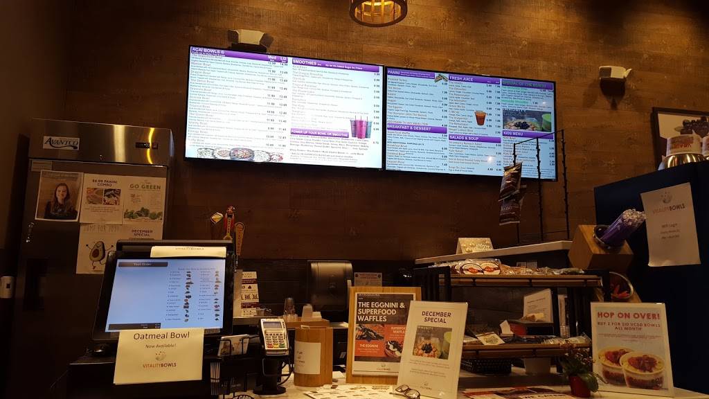 Vitality Bowls San Diego | restaurant | 8935 Towne Centre Dr #107, San Diego, CA 92122, USA | 8584124891 OR +1 858-412-4891