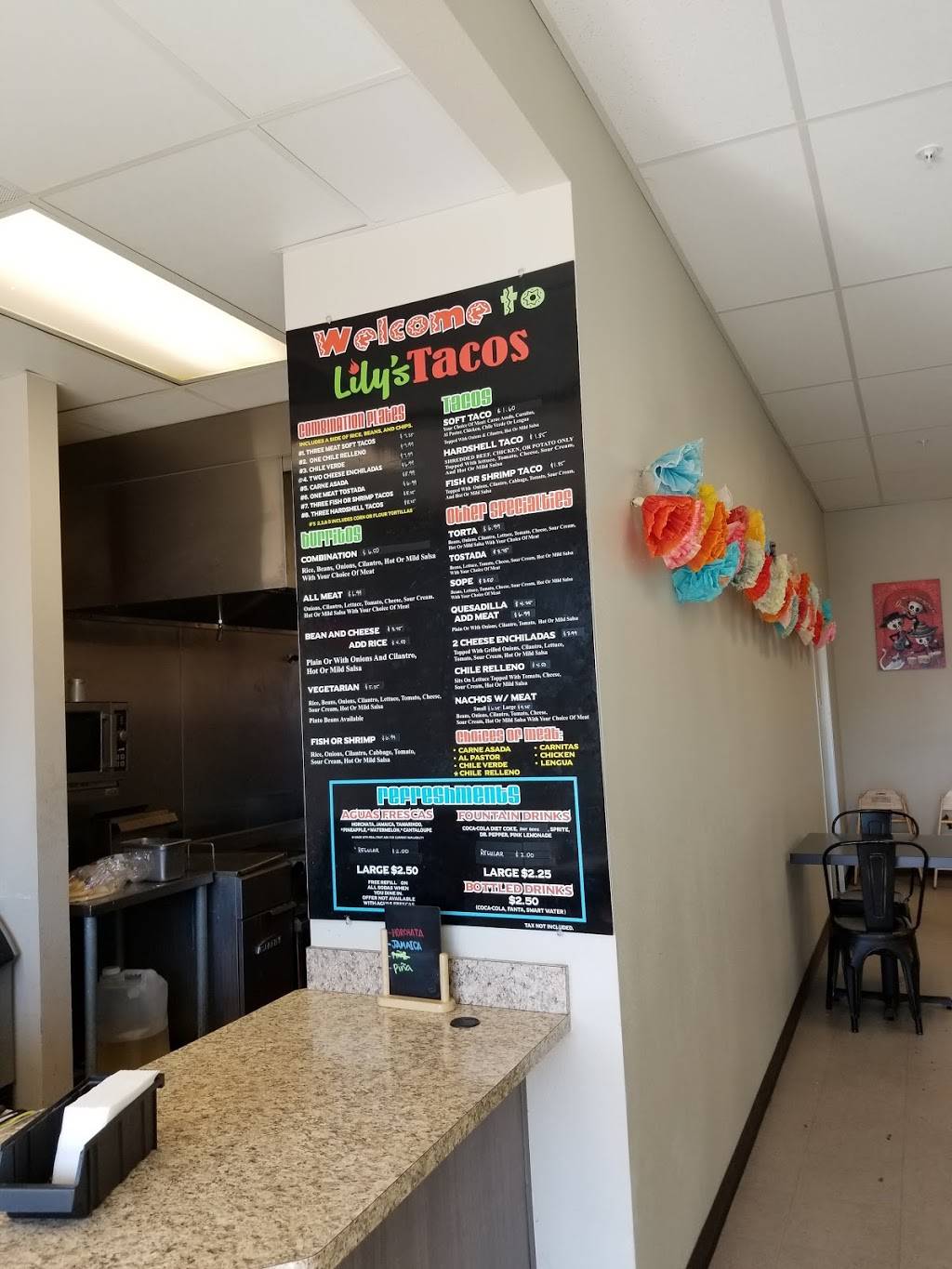Lilys Tacos | restaurant | 2855 Foothill Blvd, La Verne, CA 91750, USA | 9095965660 OR +1 909-596-5660