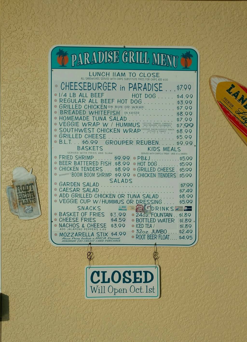 Paradise Grill (Members Only) | restaurant | 10 N Collier Blvd, Marco Island, FL 34145, USA | 2393941475 OR +1 239-394-1475