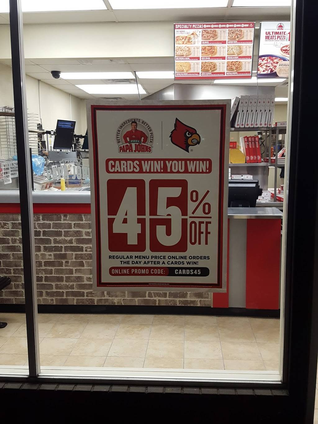 Papa Johns Pizza | restaurant | 3983b 7th Street Rd Ste B, Louisville, KY 40216, USA | 5024476900 OR +1 502-447-6900