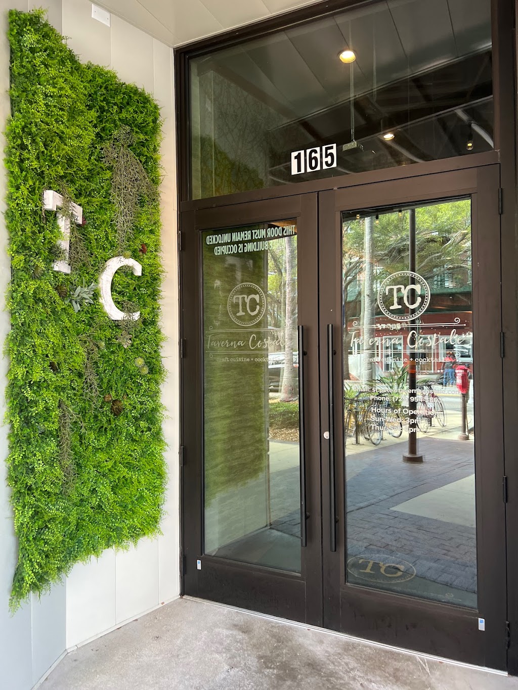 Taverna Costale | restaurant | 200 Central Ave Ste 165, St. Petersburg, FL 33701, USA | 7279543863 OR +1 727-954-3863