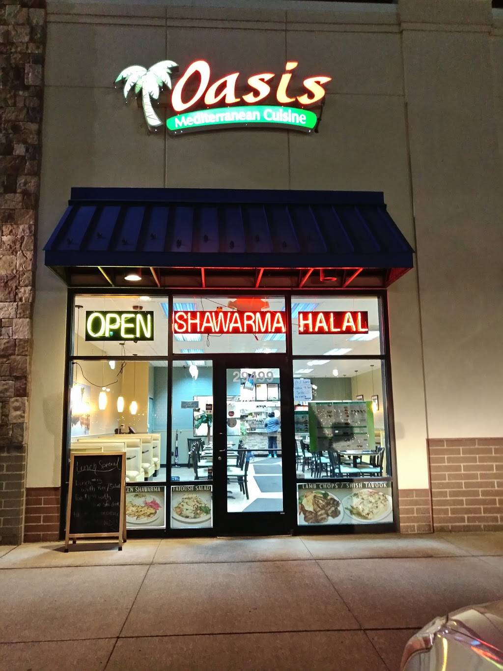 Oasis Mediterranean Cuisine | restaurant | 29499 Plymouth Rd, Livonia, MI 48150, USA | 7342667001 OR +1 734-266-7001