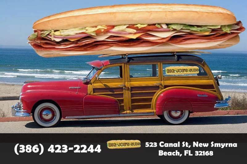 Big Joes Subs | restaurant | 523 Canal St, New Smyrna Beach, FL 32168, USA | 3864232244 OR +1 386-423-2244
