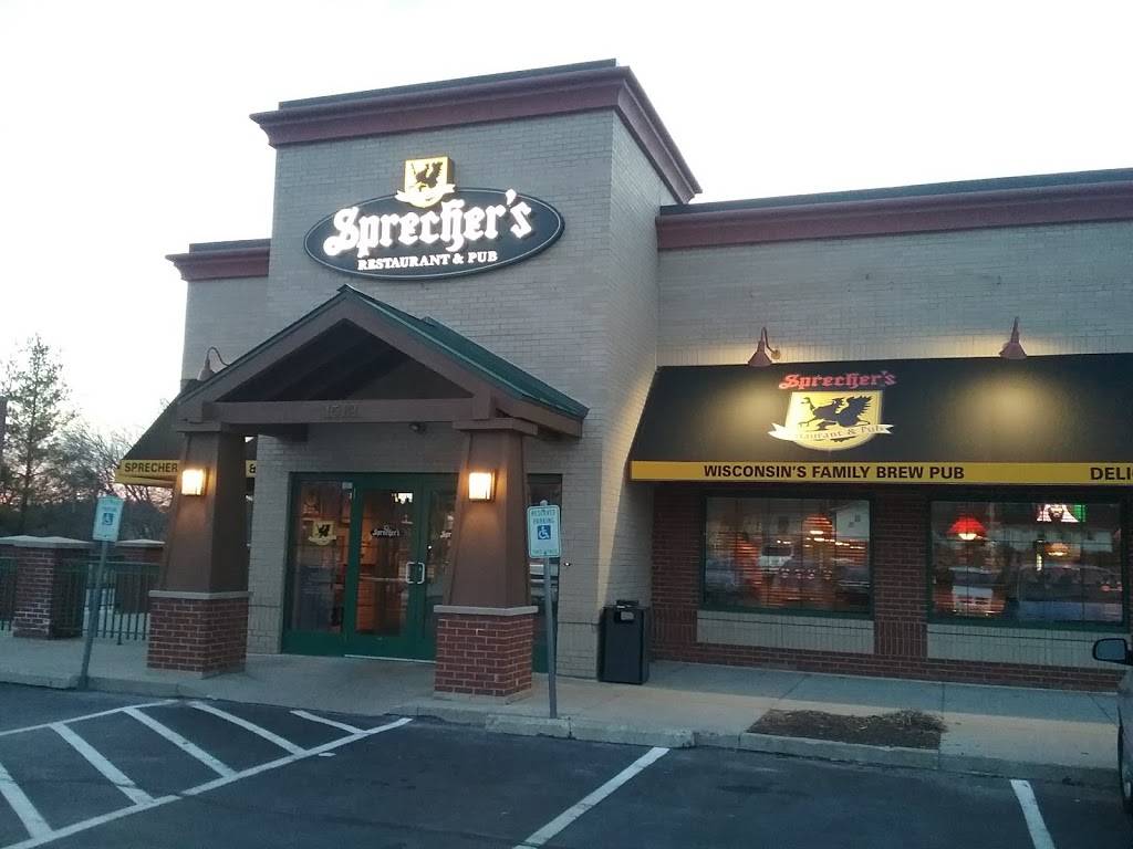 Sprecher’s Restaurant and Pub | restaurant | 1512 S Church St, Watertown, WI 53094, USA | 9203904944 OR +1 920-390-4944