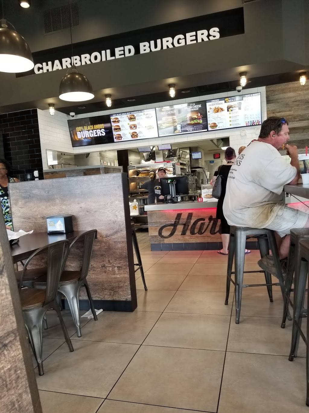 Hardees | restaurant | 6503 US-41 A, Pleasant View, TN 37146, USA | 6157465681 OR +1 615-746-5681