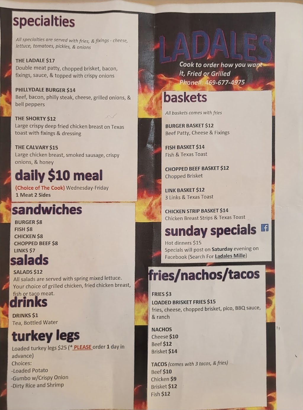 Ladales Catering | restaurant | 1718 S Ewing Ave, Dallas, TX 75216, United States | 4696774975 OR +1 469-677-4975