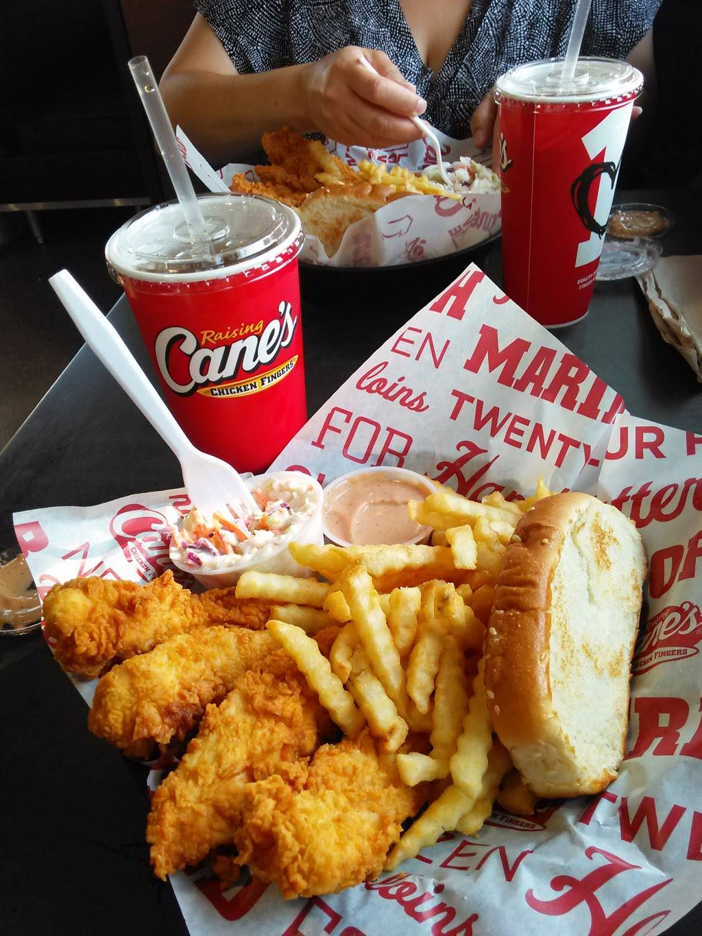 Raising Canes Chicken Fingers | meal takeaway | 5729 S Hulen St, Fort Worth, TX 76132, USA | 8174231833 OR +1 817-423-1833