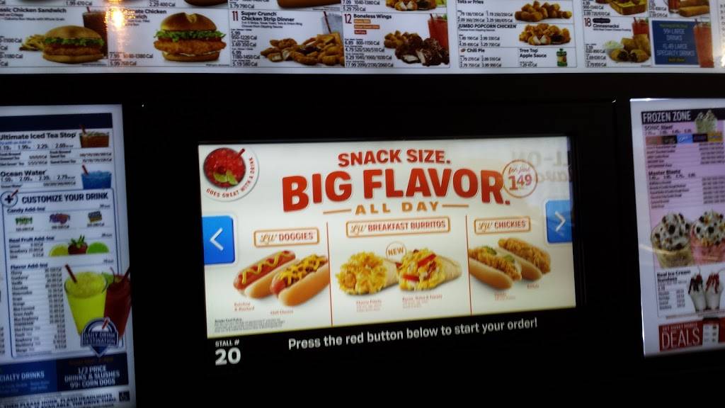 Sonic Drive-In | restaurant | 1214 E Main St, Rogersville, TN 37857, USA | 4232726400 OR +1 423-272-6400