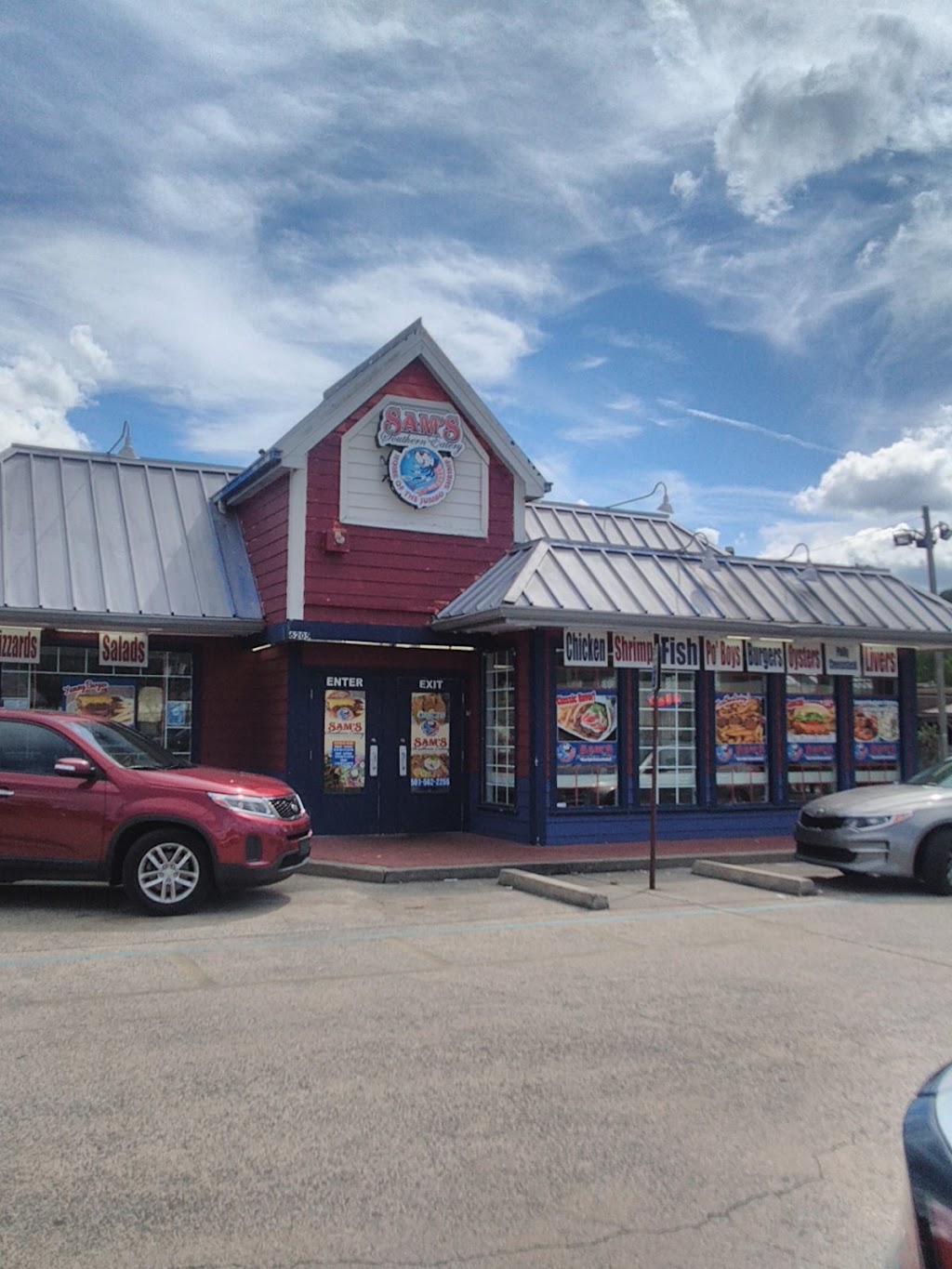 Sams Southern Eatery | restaurant | 6205 Baseline Rd, Little Rock, AR 72209, USA | 5015622255 OR +1 501-562-2255