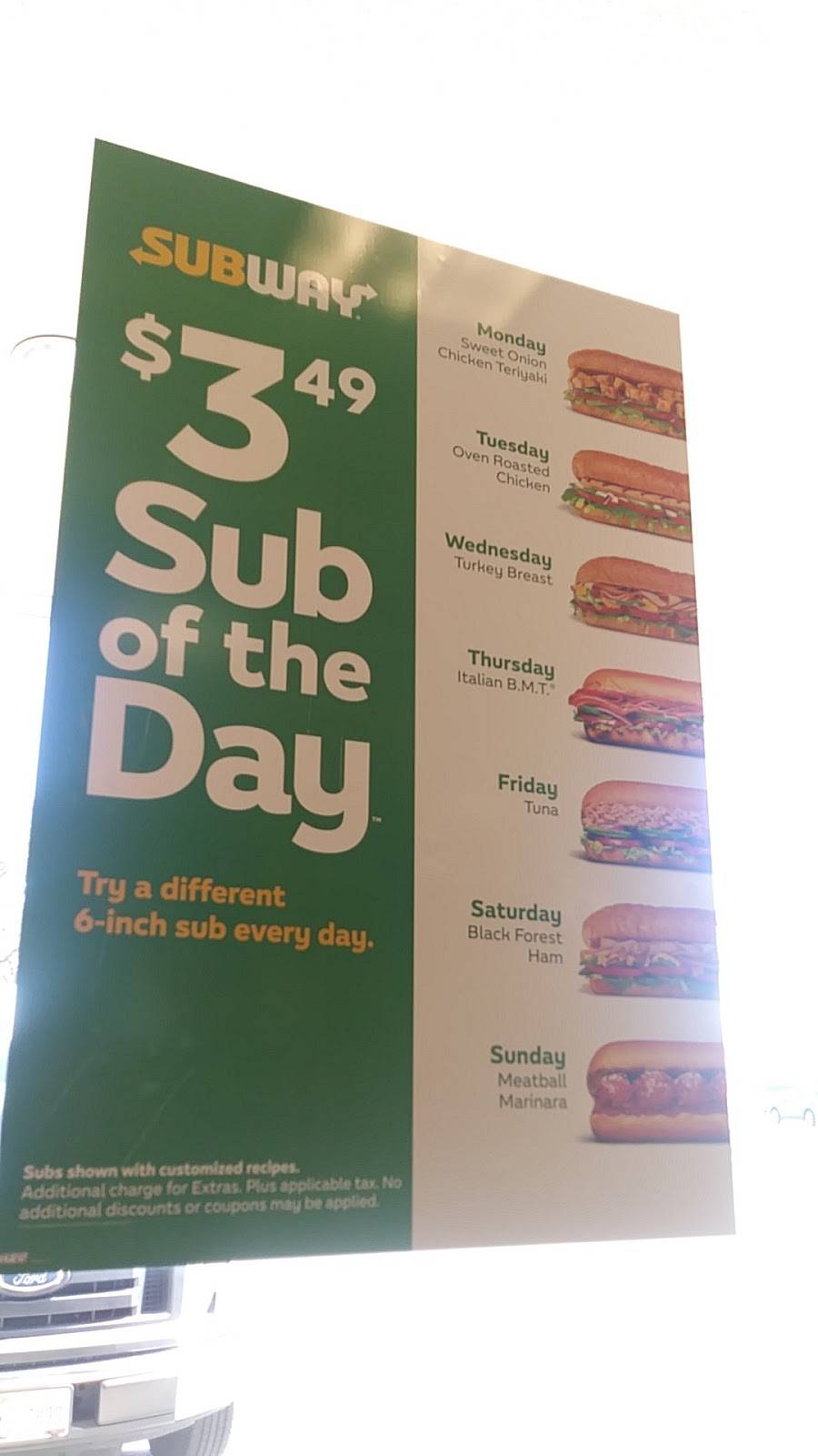 Subway | restaurant | 8181 Tezel Rd, Shopping Ctr Suite 104, San Antonio, TX 78250, USA | 2105214234 OR +1 210-521-4234