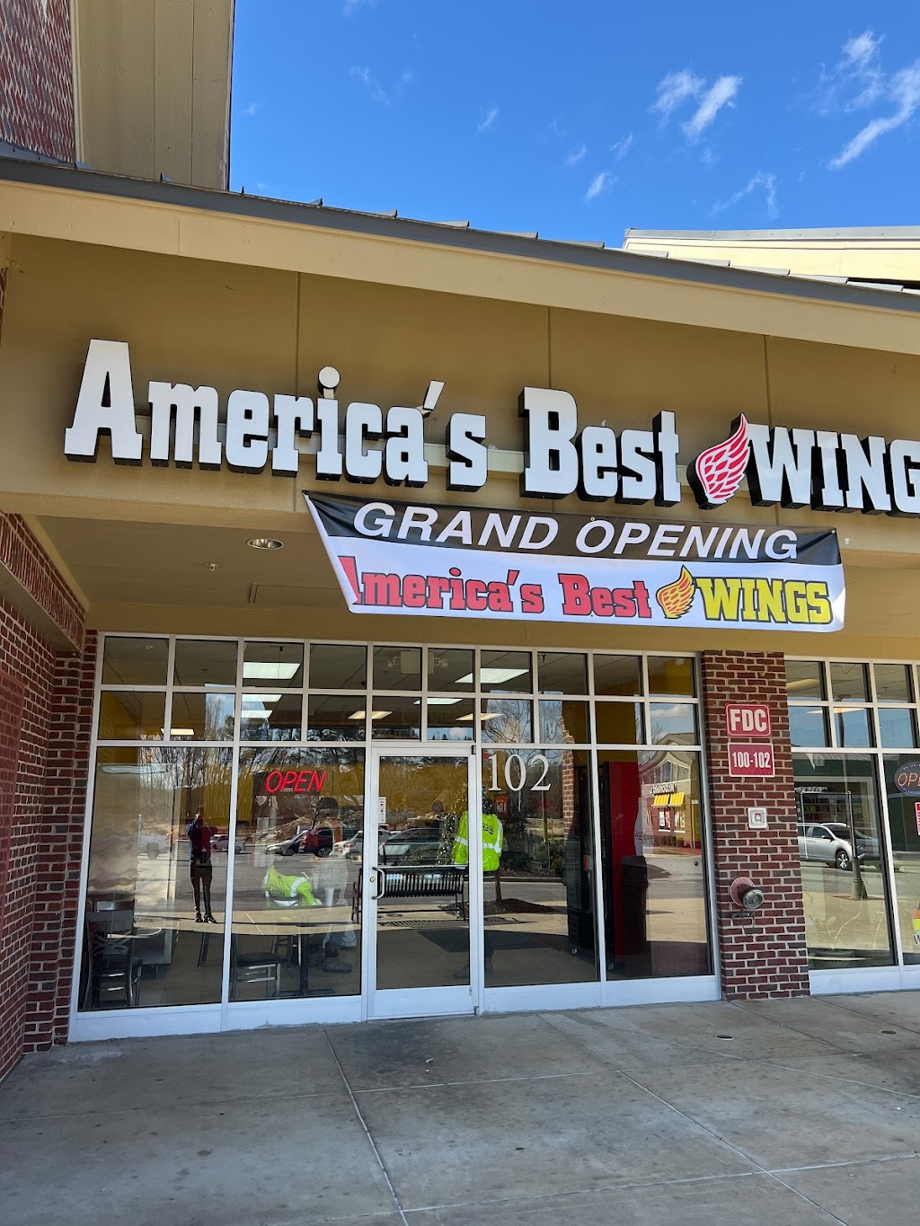 Americas Best Wings | restaurant | 6209 Rock Quarry Rd #102, Raleigh, NC 27610, USA | 9198037316 OR +1 919-803-7316