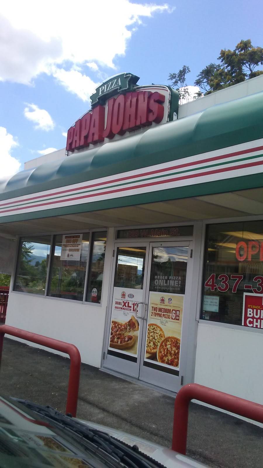 Papa Johns Pizza | restaurant | 229 W Main St, Uniontown, PA 15401, USA | 7244373777 OR +1 724-437-3777