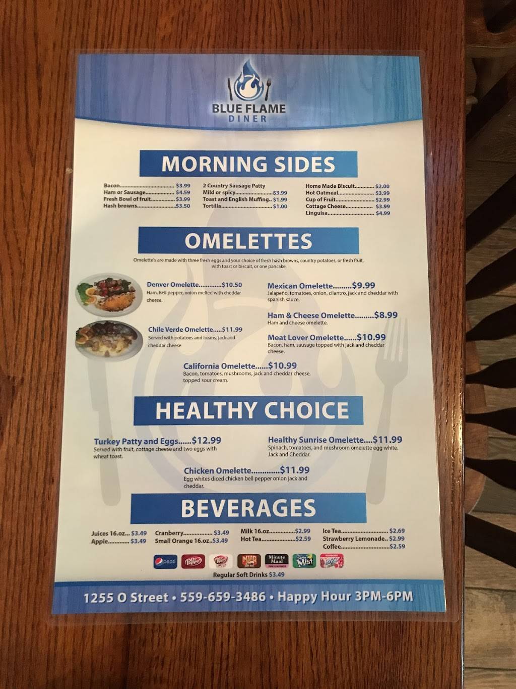 Blue Flame Diner | restaurant | 1255 O St, Firebaugh, CA 93622, USA | 5596593486 OR +1 559-659-3486