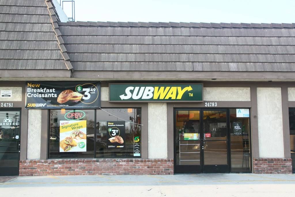 Subway Restaurants | restaurant | 24783 Valley St, Santa Clarita, CA 91321, USA | 6612543877 OR +1 661-254-3877