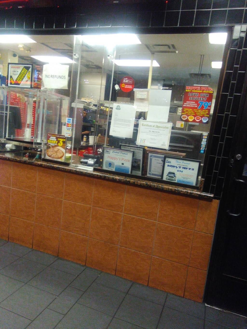 Happys Pizza | meal delivery | 7450 Woodward Ave, Detroit, MI 48202, USA | 3138745555 OR +1 313-874-5555