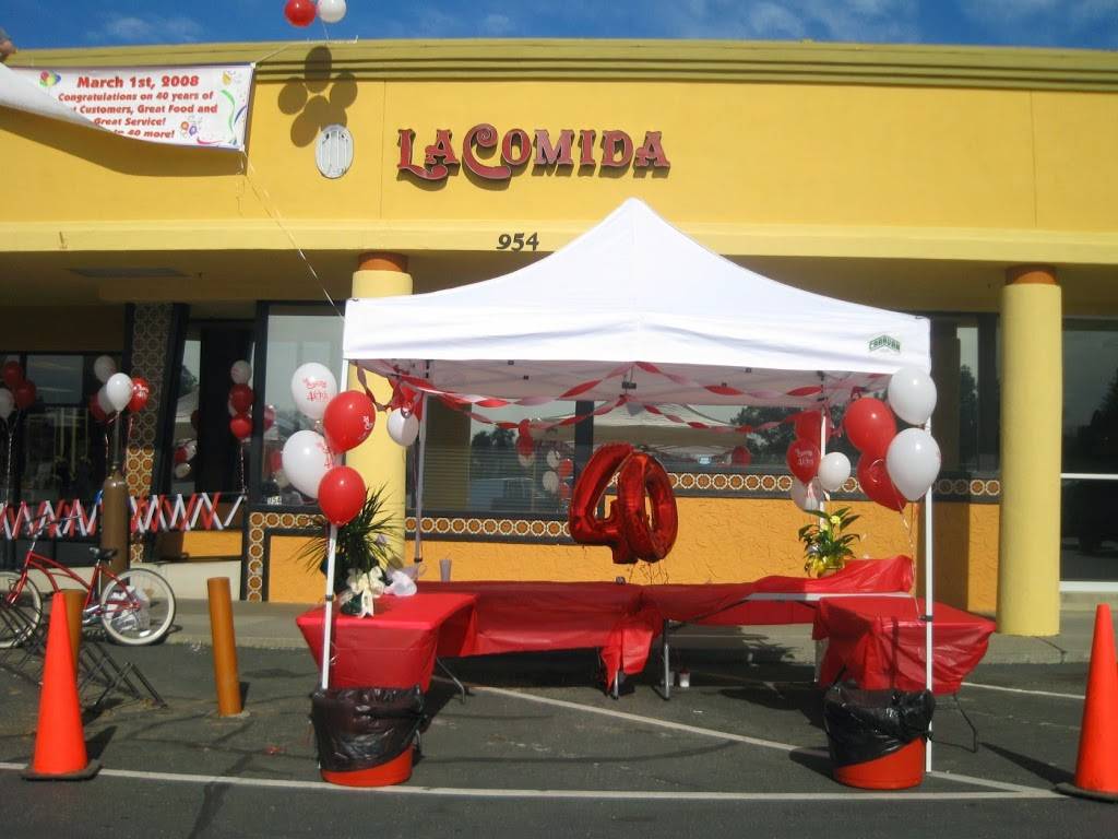 La Comida | restaurant | 954 Mangrove Ave, Chico, CA 95926, USA | 5303452254 OR +1 530-345-2254