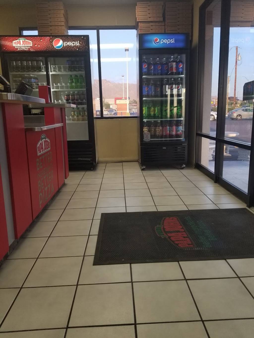 Papa Johns Pizza | restaurant | 6930 N Mesa St, El Paso, TX 79912, USA | 9158334100 OR +1 915-833-4100