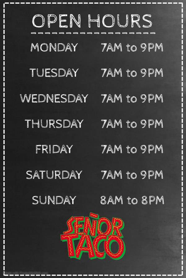 Señor Taco | restaurant | 154 N Country Club Dr, Mesa, AZ 85201, USA | 4808343728 OR +1 480-834-3728