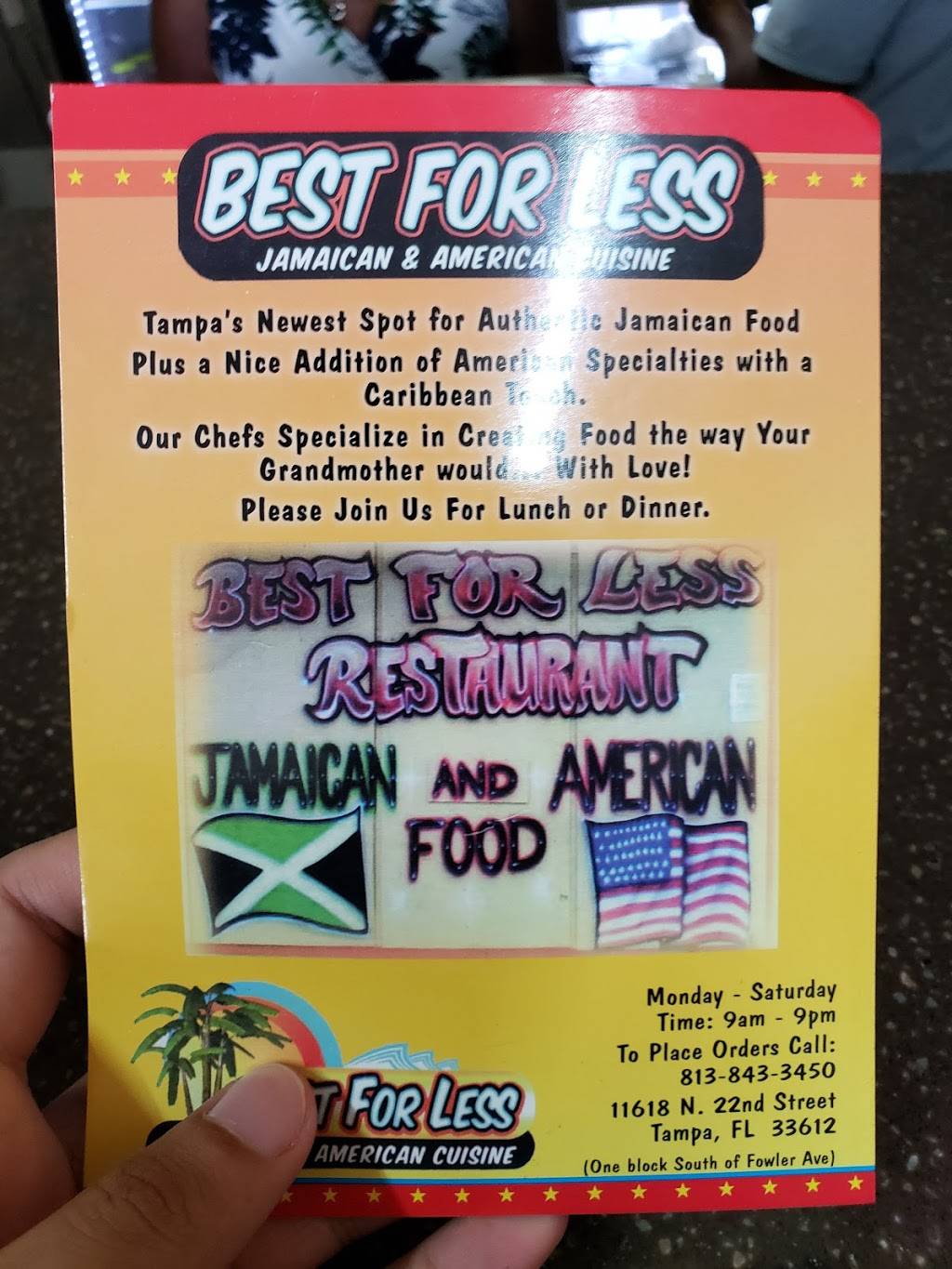 Jerk Pork Jerk Chicken Bar.B.Q Ribs | restaurant | 11618 N 22nd St, Tampa, FL 33612, USA | 8139720200 OR +1 813-972-0200