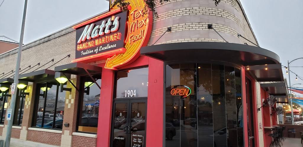 Matts Rancho Martinez | restaurant | 1904 Skillman St, Dallas, TX 75206, USA | 2148235517 OR +1 214-823-5517