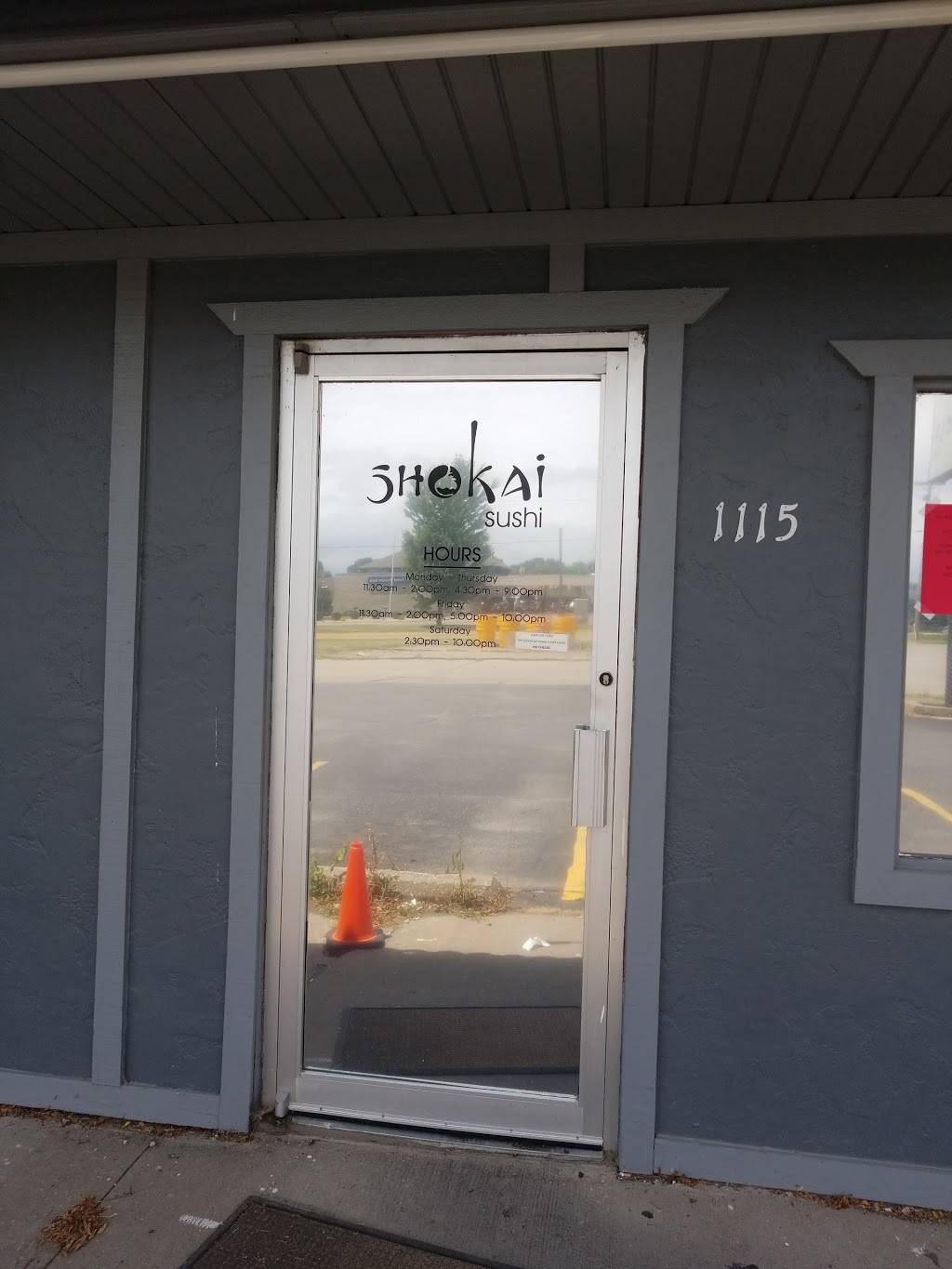 Shokai Sushi | restaurant | 1115 N Roosevelt Ave, Burlington, IA 52601, USA | 3197580006 OR +1 319-758-0006