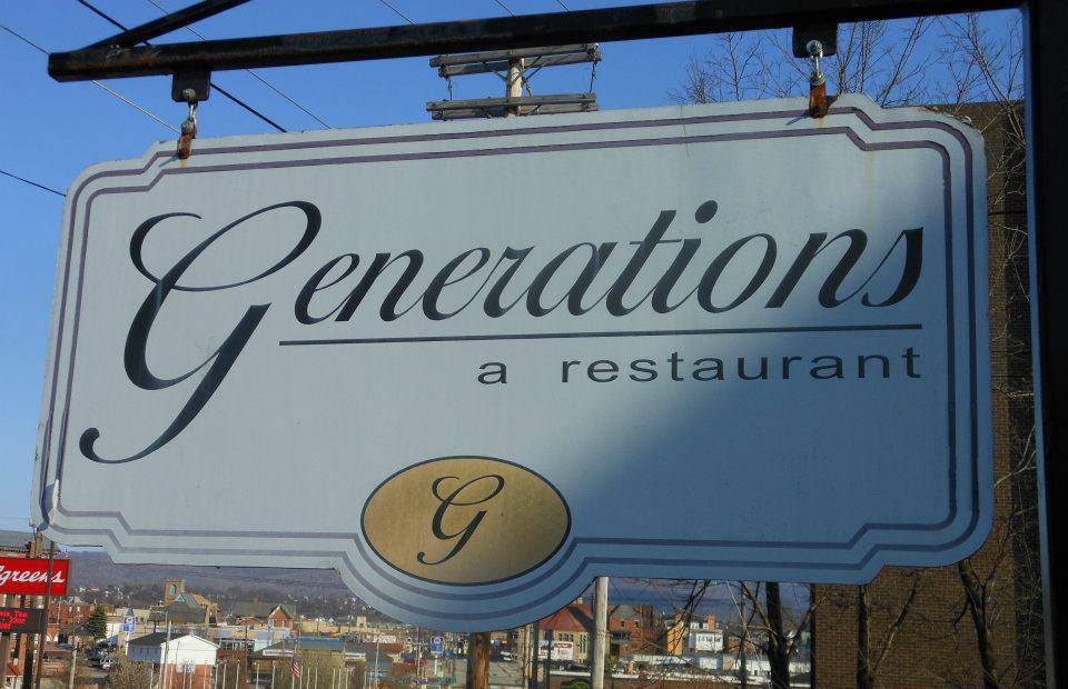 Generations a Restaurant | restaurant | 181 W Main St, Uniontown, PA 15401, USA | 7244373204 OR +1 724-437-3204