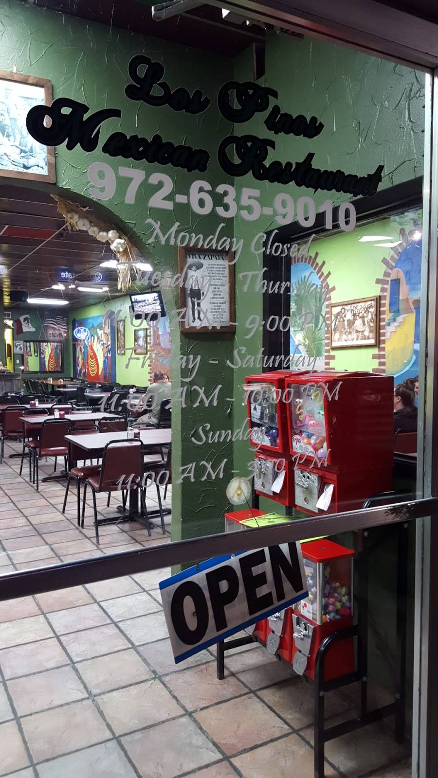 Los Pinos Mexican Restaurant | restaurant | 121 E Main St, Royse City, TX 75189, USA | 9726359010 OR +1 972-635-9010
