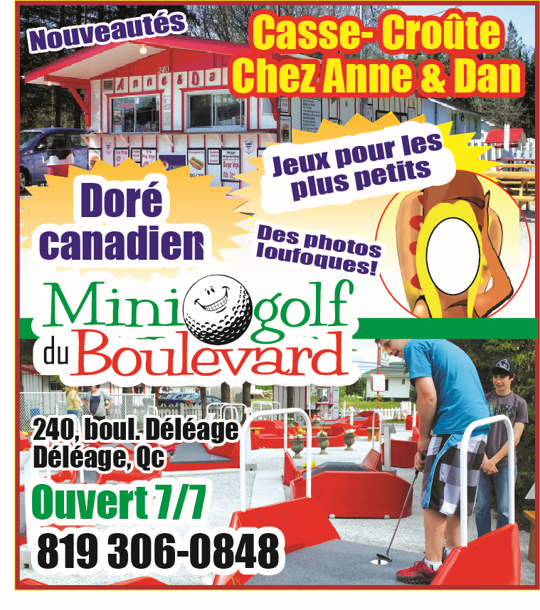 Casse-Croûte Chez Anne & Dan | restaurant | 240 Boulevard Déléage, Déléage, QC J9E 3E6, Canada | 8193060848 OR +1 819-306-0848