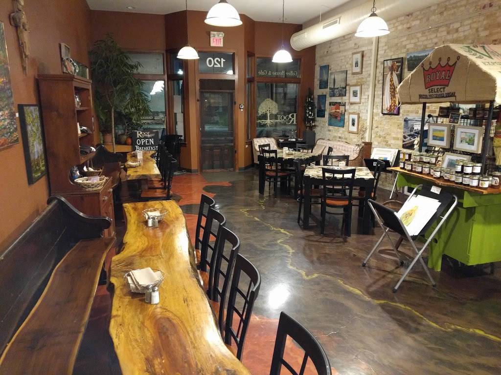 Root Cafe, Coffeehouse & Spirits | restaurant | 120 E Main St, Fennville, MI 49408, USA | 2695121171 OR +1 269-512-1171