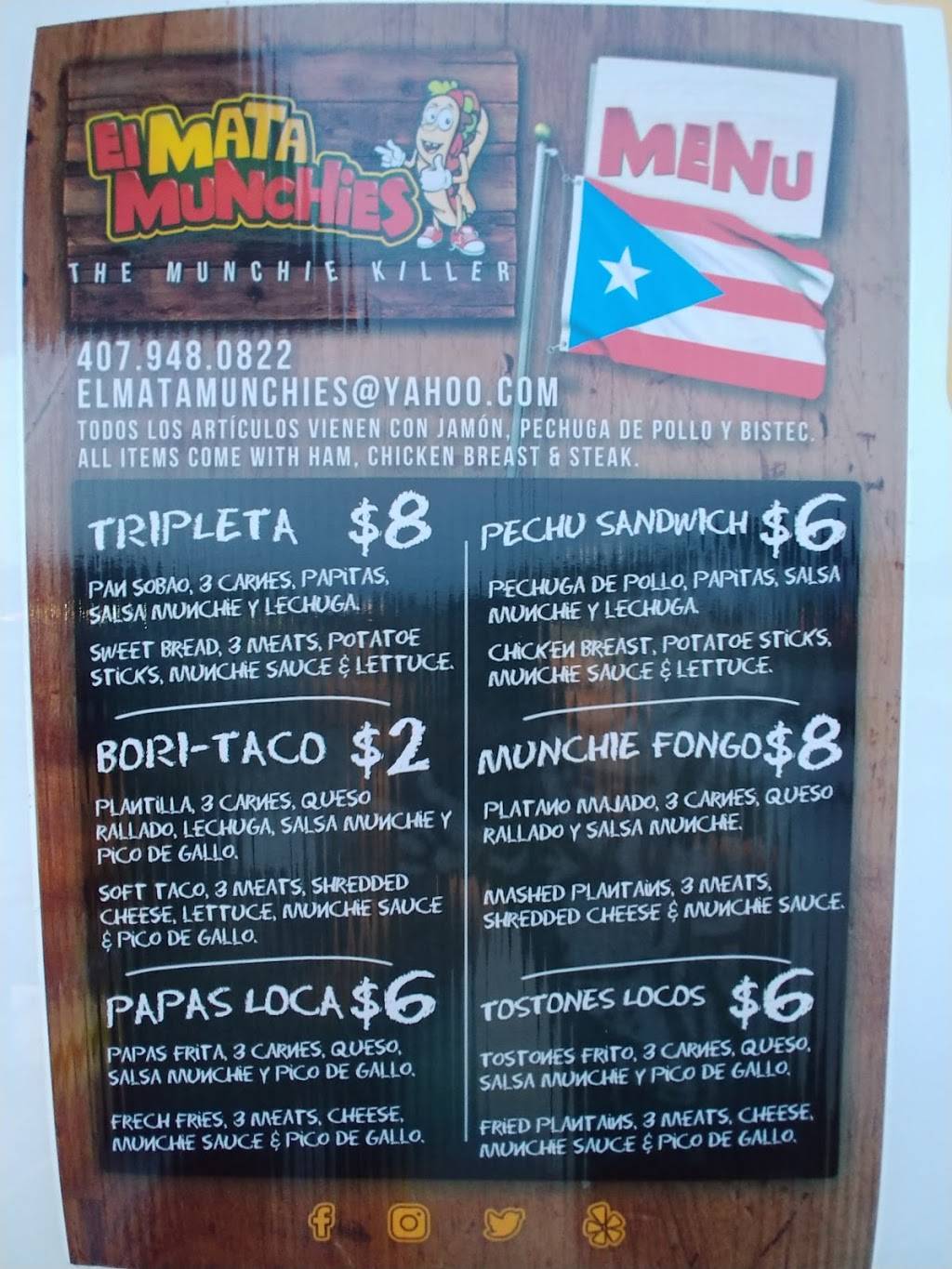 Mata Munchies | restaurant | 9000 N Florida Ave, Tampa, FL 33604, USA | 8133272878 OR +1 813-327-2878