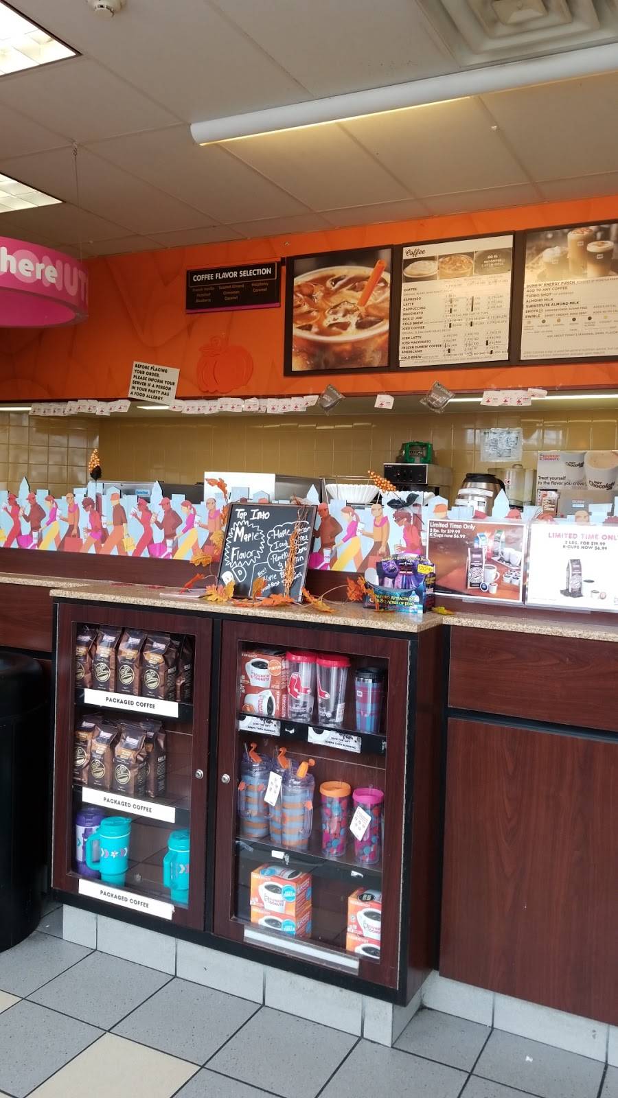 Dunkin | bakery | 50 S Broadway, Lawrence, MA 01843, USA | 9786862855 OR +1 978-686-2855