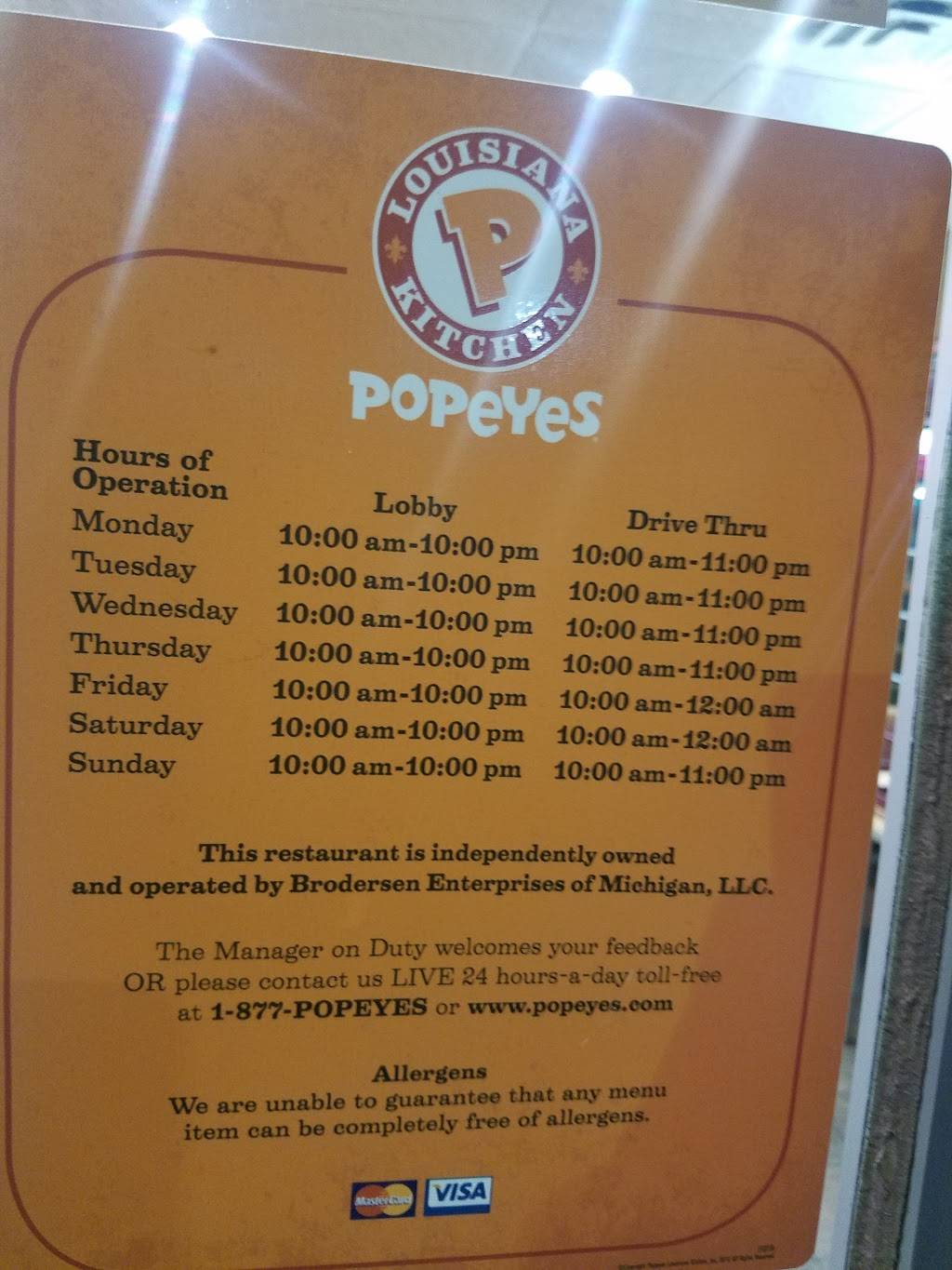 Popeyes Louisiana Kitchen | restaurant | 14300 Livernois, Detroit, MI 48238, USA | 3138522573 OR +1 313-852-2573