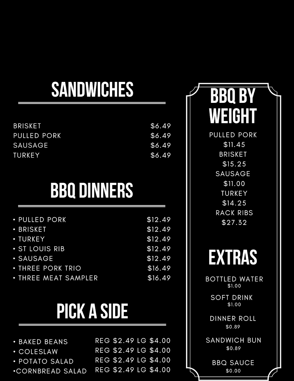 Texas Barbeque Co | restaurant | US-25E Scenic, Barbourville, KY 40906, USA | 6065953077 OR +1 606-595-3077