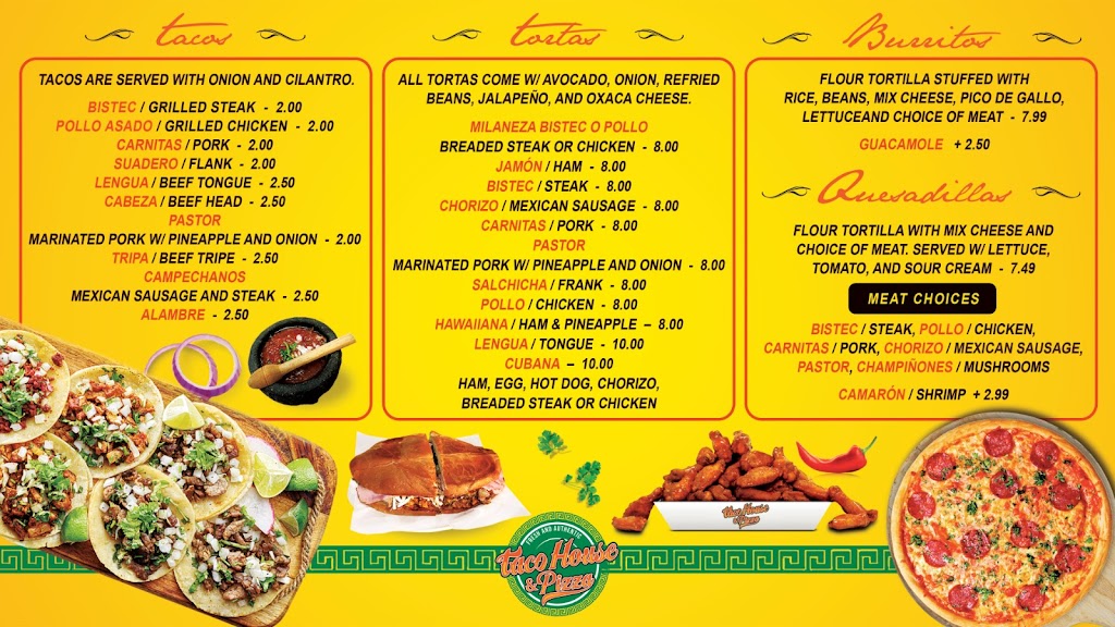 Taco House & Pizza | restaurant | 1727 W 4th St, Wilmington, DE 19805, USA | 3025167984 OR +1 302-516-7984