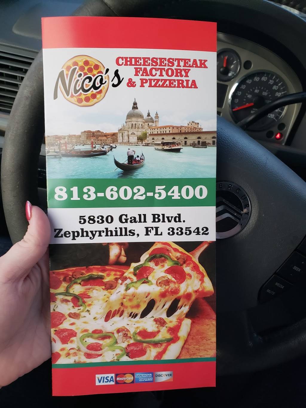 Nicos Cheesesteak Factory & Pizzeria | restaurant | 5830 Gall Blvd, Zephyrhills, FL 33542, USA | 8136025400 OR +1 813-602-5400