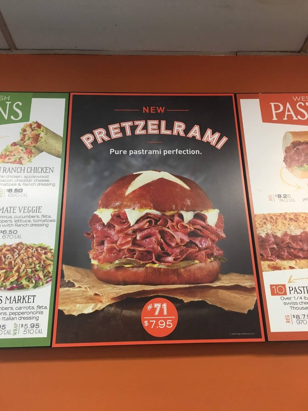 TOGOS Sandwiches | meal takeaway | 5325 Alton Pkwy C, Irvine, CA 92604, USA | 9495527716 OR +1 949-552-7716