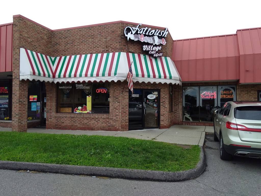 Fattoush Village Cafe & Grill | cafe | 31205 Plymouth Rd, Livonia, MI 48150, USA | 7342613330 OR +1 734-261-3330