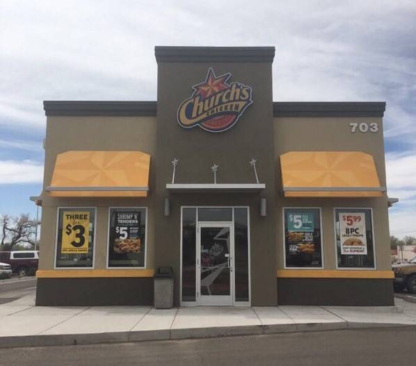 Churchs Chicken | restaurant | 703 Main St SW SE, Los Lunas, NM 87031, USA | 5058650900 OR +1 505-865-0900