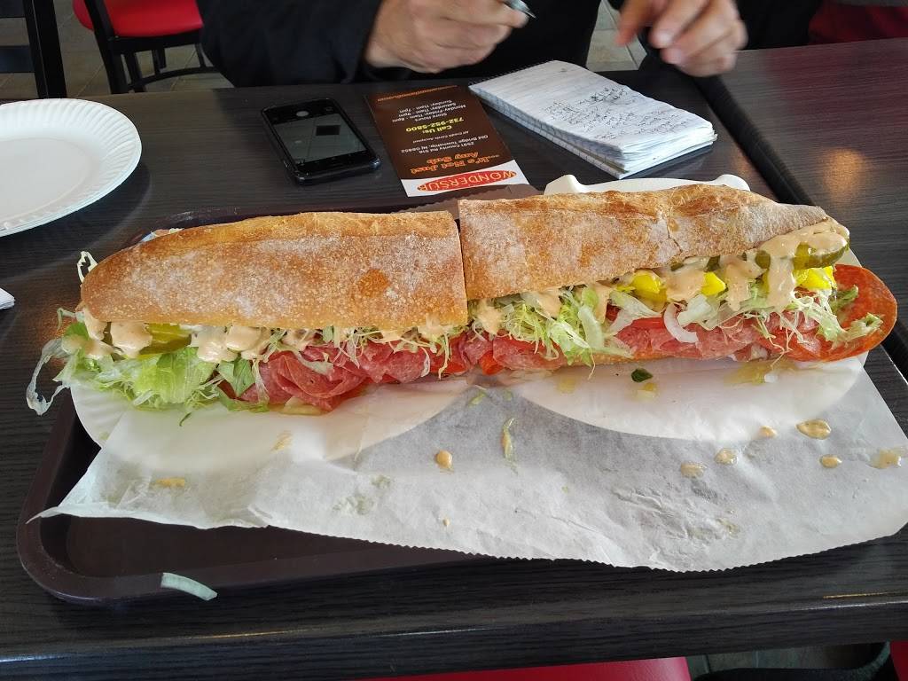WonderSub | restaurant | 2591 County Rd 516, Old Bridge, NJ 08857, USA | 7329525800 OR +1 732-952-5800