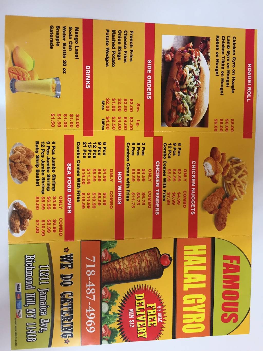 Khyber Kabab Restaurant & Gyro | restaurant | 112-11 Jamaica Ave, Richmond Hill, NY 11418, USA | 7184874969 OR +1 718-487-4969